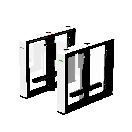 SBTL7000 Single-lane Swing Barrier Turnstiles  SBTL7000 Single-lane swing barrier turnstiles SBTL7011 Single-lane swing barrier turnstiles (w/ a controller and RFID readers) SBTL7022 Single-lane swing barrier turnstiles (w/ a controller and fingerprint & RFID readers) SBTL7033 Single-lane swing barrier turnstiles (w/ Visible Light Facial Recognition devices)