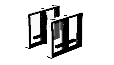 SBTL7000 Single-lane Swing Barrier Turnstiles  SBTL7000 Single-lane swing barrier turnstiles SBTL7011 Single-lane swing barrier turnstiles (w/ a controller and RFID readers) SBTL7022 Single-lane swing barrier turnstiles (w/ a controller and fingerprint & RFID readers) SBTL7033 Single-lane swing barrier turnstiles (w/ Visible Light Facial Recognition devices)