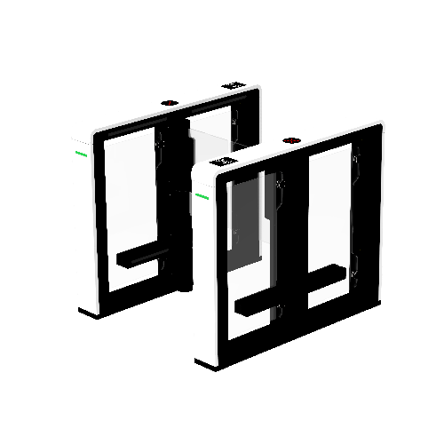 SBTL7000 Single-lane Swing Barrier Turnstiles  SBTL7000 Single-lane swing barrier turnstiles SBTL7011 Single-lane swing barrier turnstiles (w/ a controller and RFID readers) SBTL7022 Single-lane swing barrier turnstiles (w/ a controller and fingerprint & RFID readers) SBTL7033 Single-lane swing barrier turnstiles (w/ Visible Light Facial Recognition devices)
