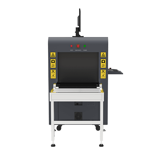 ZKX6040 ZKX6040 is an advanced dual-energy X-ray baggage inspection assistant whose capabilities include penetration of up to 35mm of steel with an optimized algorithm. Its tunnel opening is as large as 600mm by 400mm. ZKX6040 can detect organic and inorganic substances as well as mixture accurately in all kinds of packages according to the effective atomic number of the examining objects. Benefit from the compact design with a foldable keyboard
