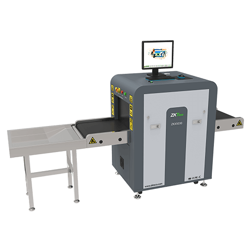 ZKX5030A ZKX5030A X-ray inspection system increases the operator’s ability to identify potential threats; the device is designed to scan briefcases