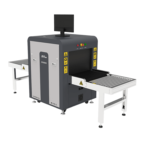 ZKX6040 ZKX6040 is an advanced dual-energy X-ray baggage inspection assistant whose capabilities include penetration of up to 35mm of steel with an optimized algorithm. Its tunnel opening is as large as 600mm by 400mm. ZKX6040 can detect organic and inorganic substances as well as mixture accurately in all kinds of packages according to the effective atomic number of the examining objects. Benefit from the compact design with a foldable keyboard