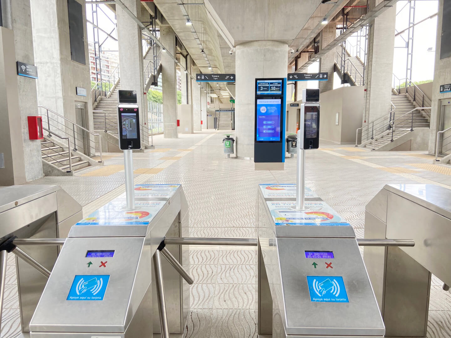 Access Control with Pandemic Prevention for a Major Metro System in Argentina