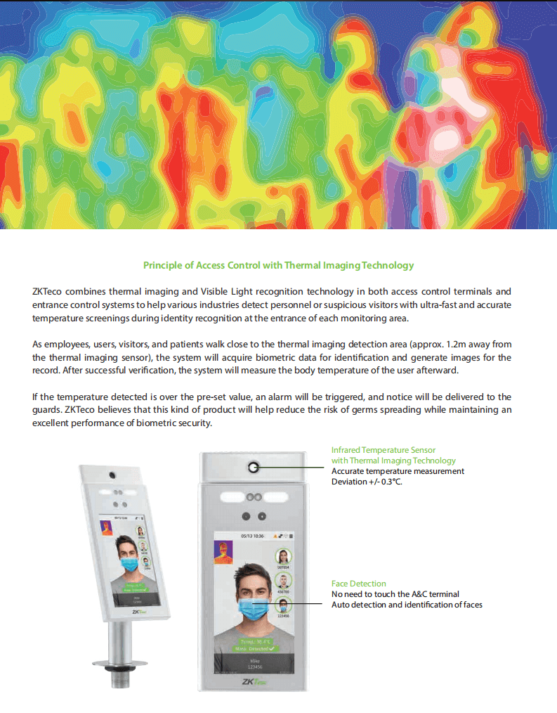 Principle of Access Control with Thermal Imaging Technology Principle of Access Control with Thermal Imaging Technology