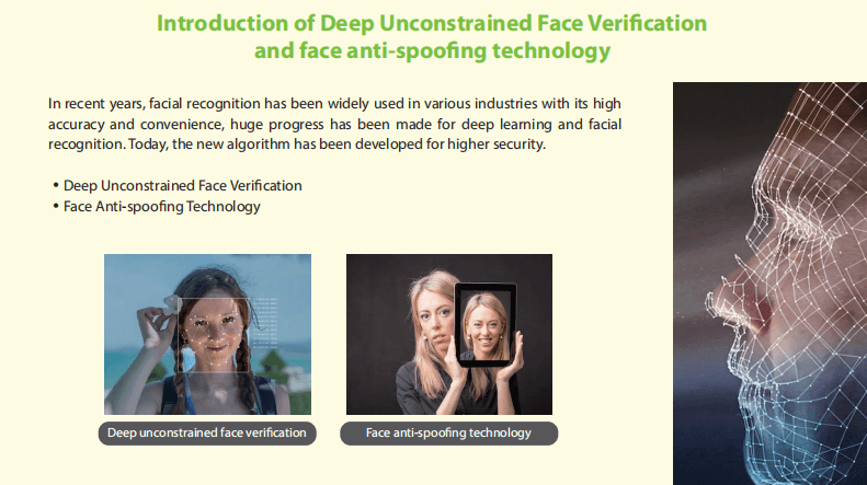 Introduction of Deep Unconstrained Face Verification and Face Anti-spoofing Technology Introduction of Deep Unconstrained Face Verification and Face Anti-spoofing Technology