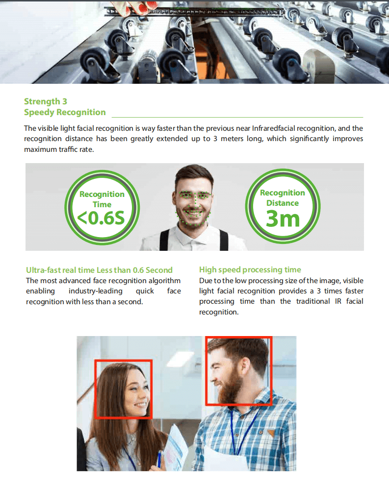 Visible Light Facial Recognition Visible Light Facial Recognition
