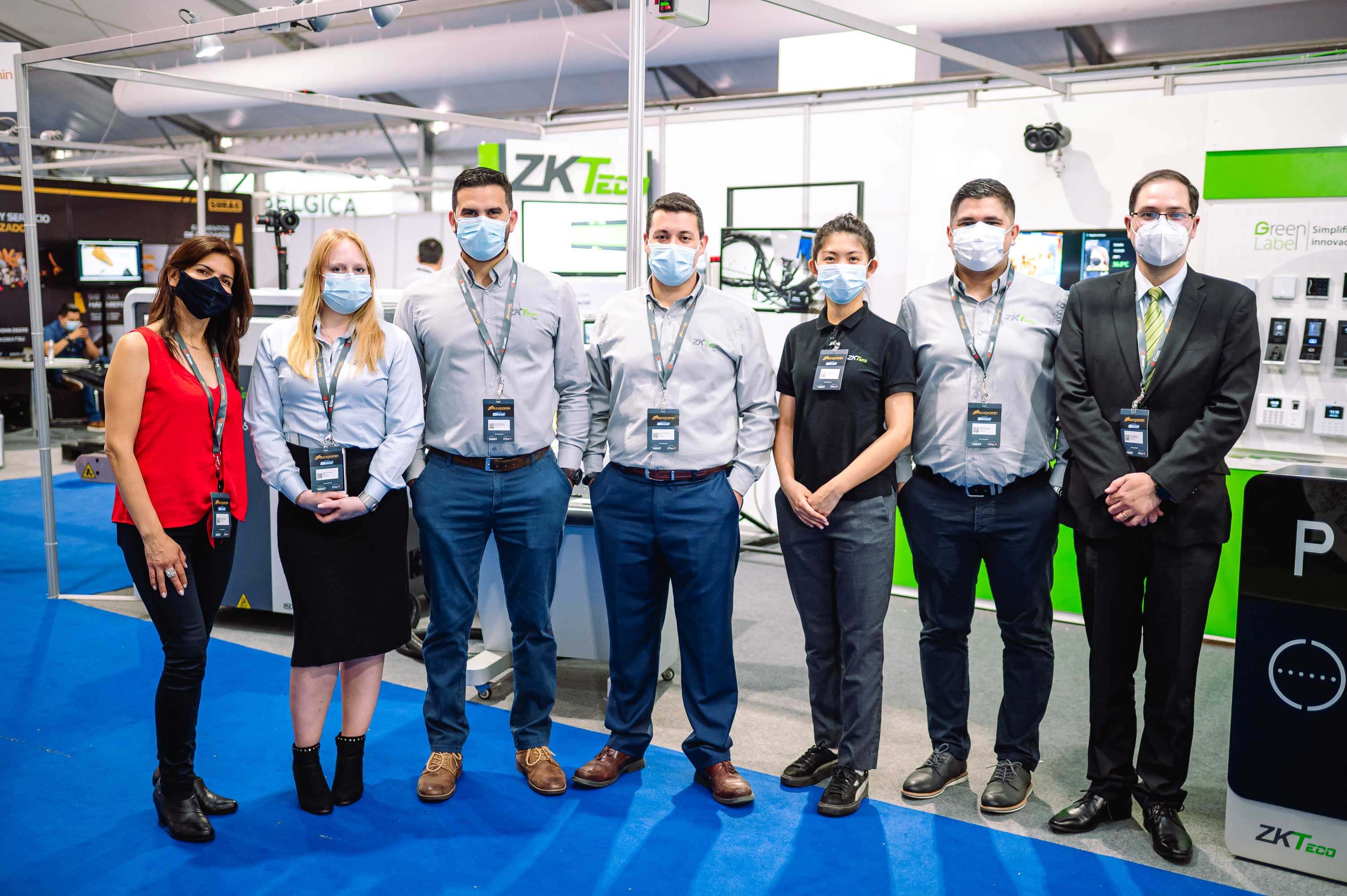 ZKTeco Introduces Its Technologies in Expomin 2021 in Chile