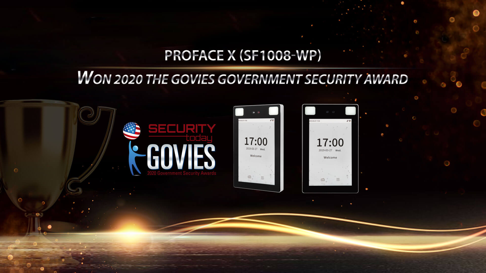 ZKTeco Wins the Govies Government Security Award 2020 ZKTeco Wins the Govies Government Security Award 2020