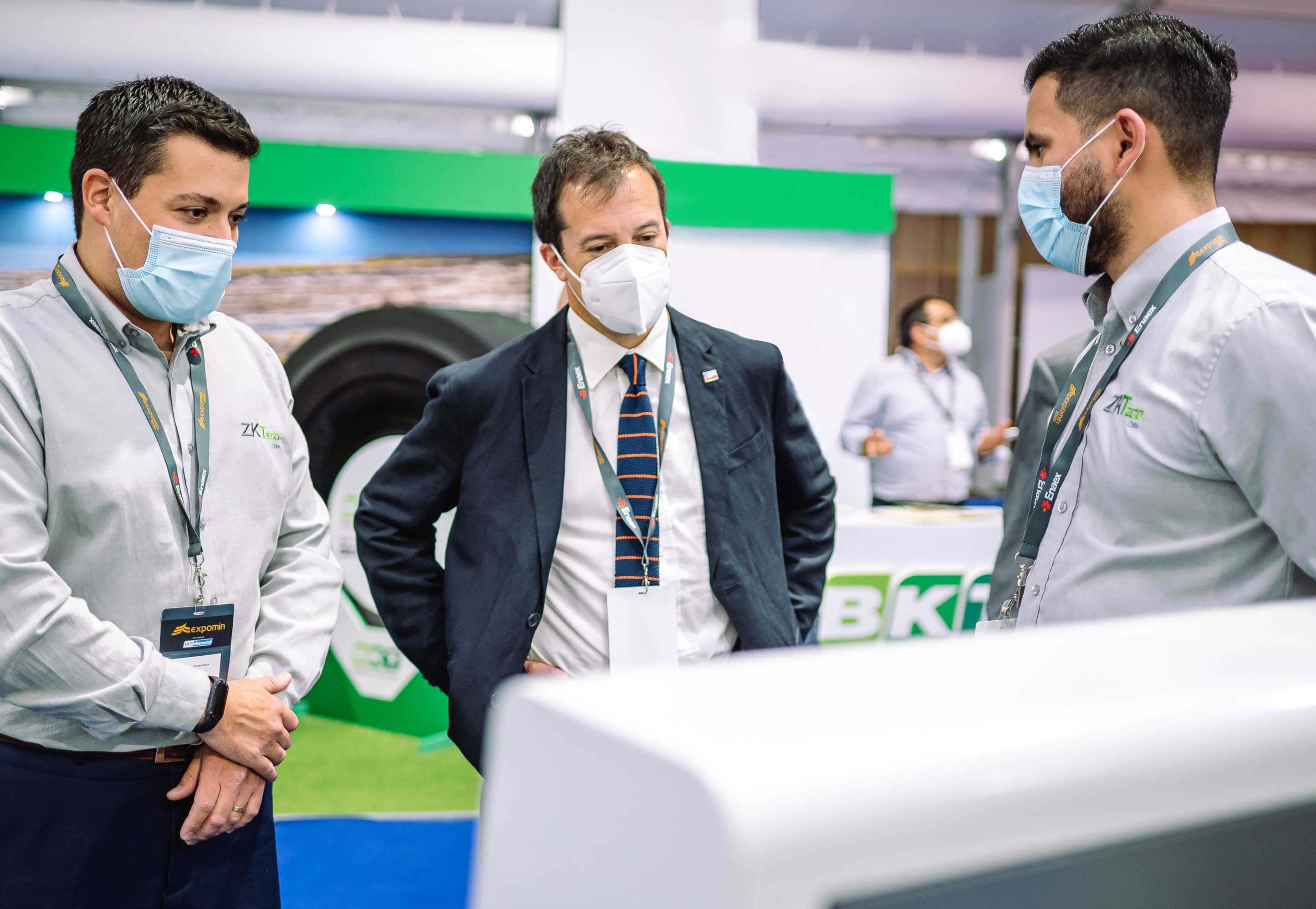 ZKTeco Introduces Its Technologies in Expomin 2021 in Chile