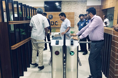 Dhaka Power Distribution Company, Bangladesh Entrance Control Solution Case Study