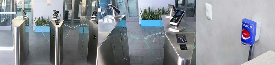 Pedestrian Access Control Solution in Electronics and Technology Corporate