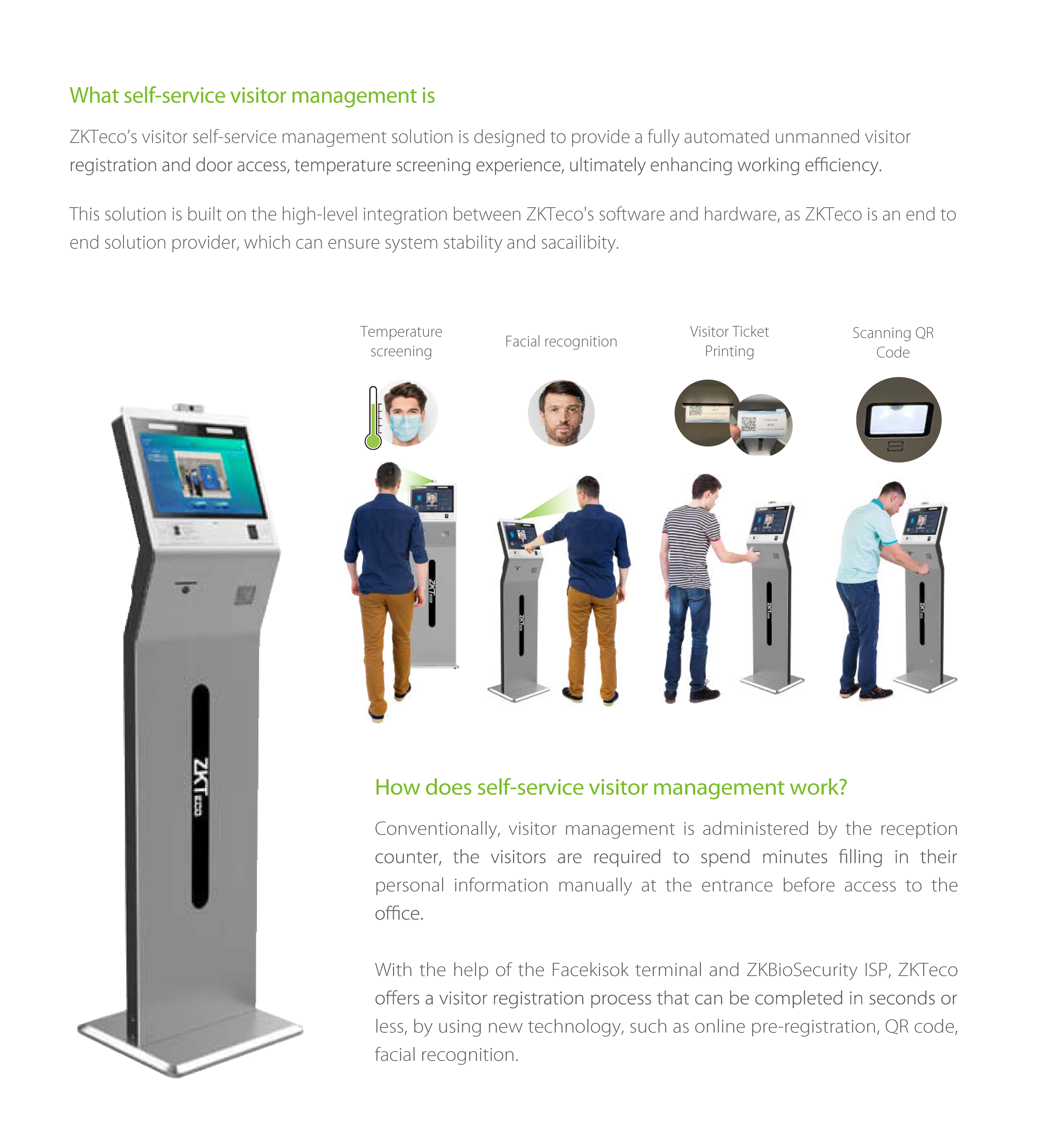 Self-service Visitor Registration and Access Control Management Solution Self-service Visitor Registration and Access Control Management Solution