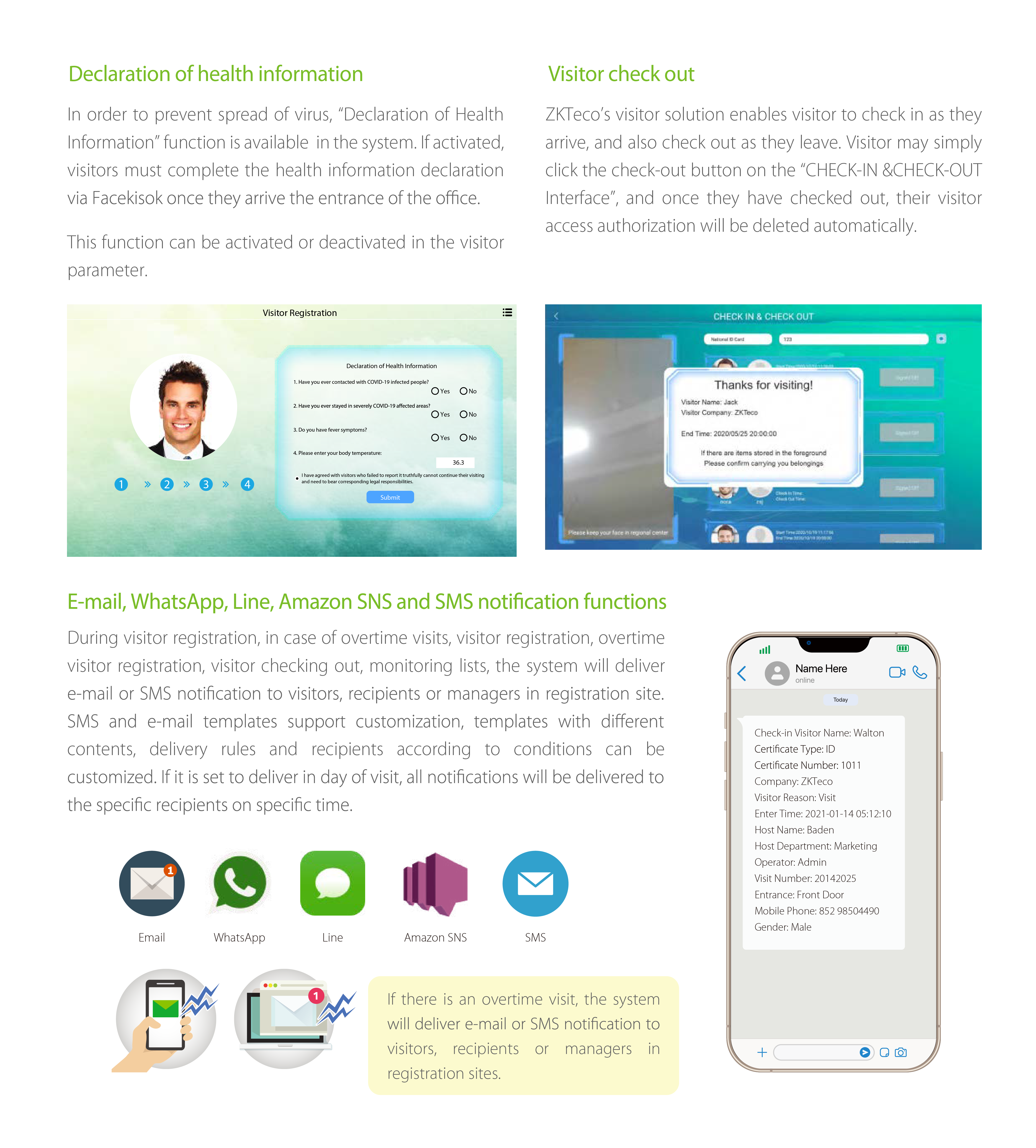 Self-service Visitor Registration and Access Control Management Solution Self-service Visitor Registration and Access Control Management Solution