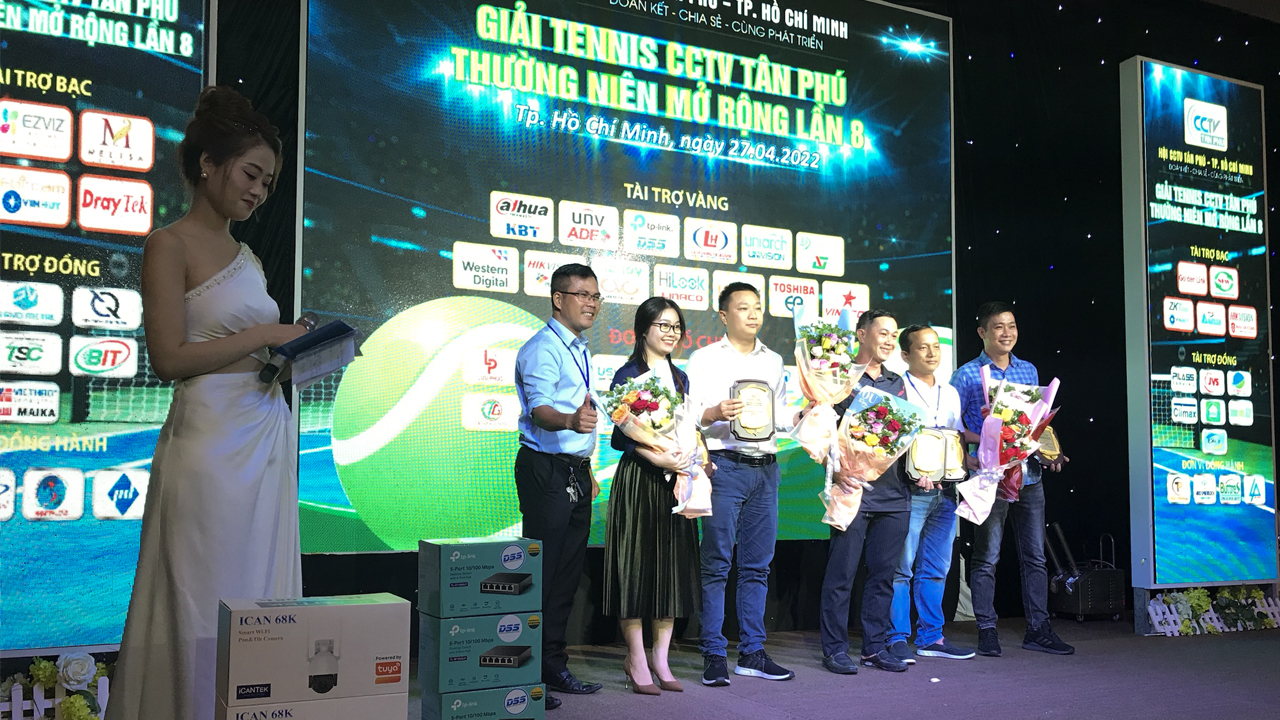 ZKTeco Vietnam Honored to Sponsor the 8th CCTV Tan Phu Open Tennis Tournament 2022