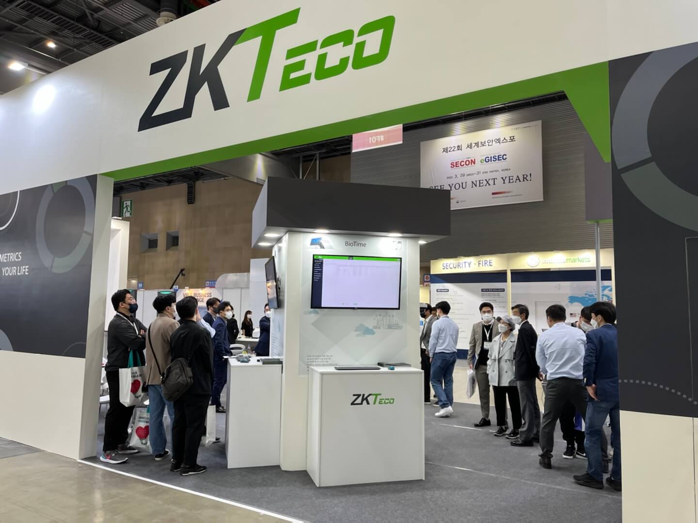ZKTeco Exhibits Pioneering Biometrics Security Products and Solutions in SECON 2022 ZKTeco Exhibits Pioneering Biometrics Security Products and Solutions in SECON 2022