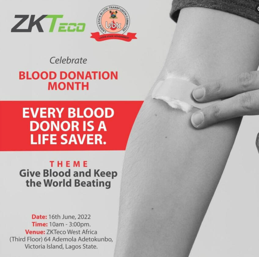 Efforts to Save the World with Blood Donation – ZKTeco Africa Efforts to Save the World with Blood Donation – ZKTeco Africa