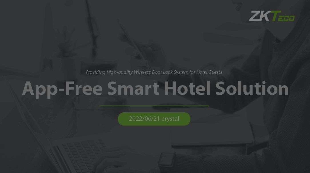 20222.06.21 App-free Smart Hotel Solution  Online Trainning