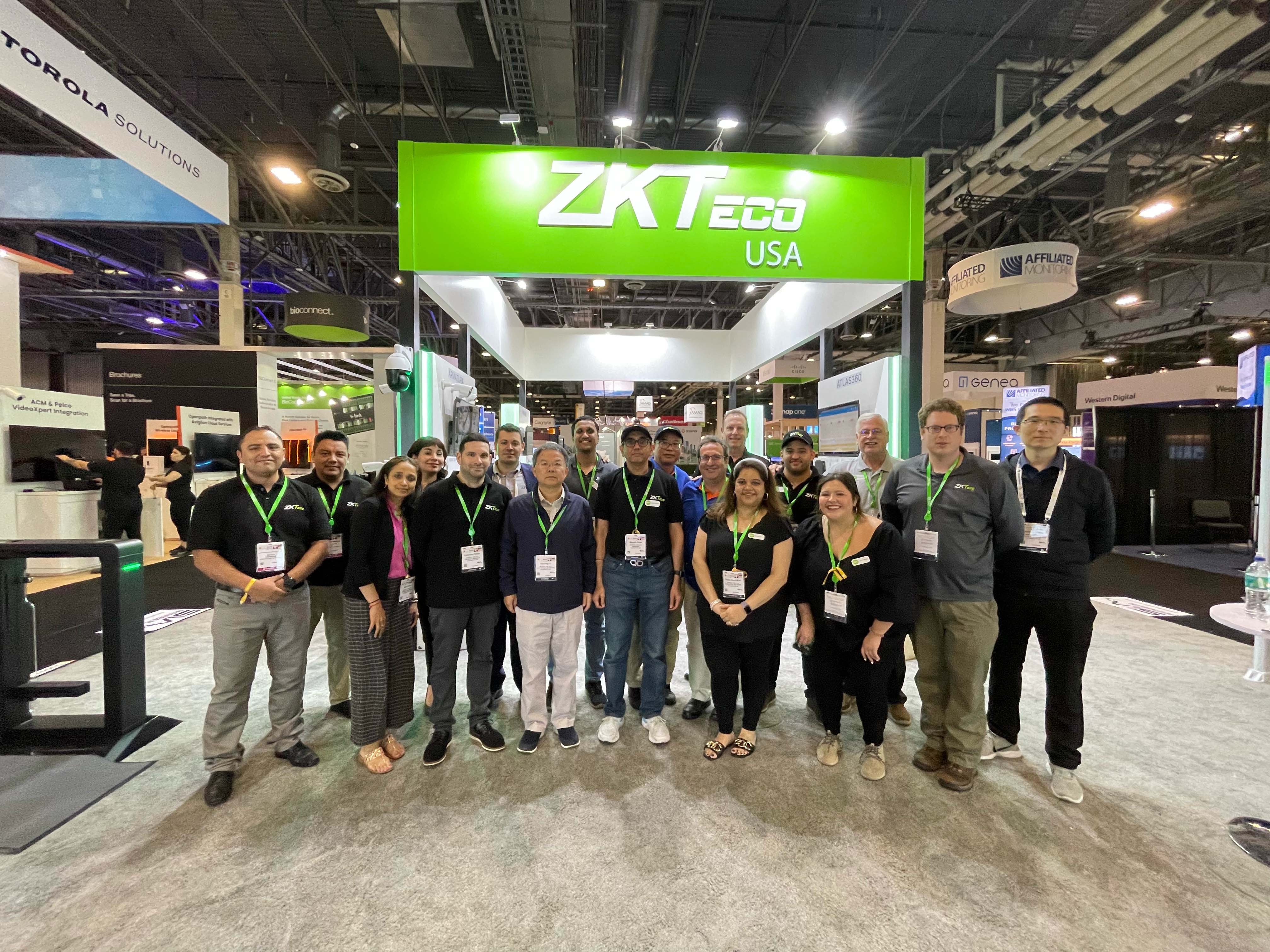 ZKTeco USA Launches  at ISC WEST 2022