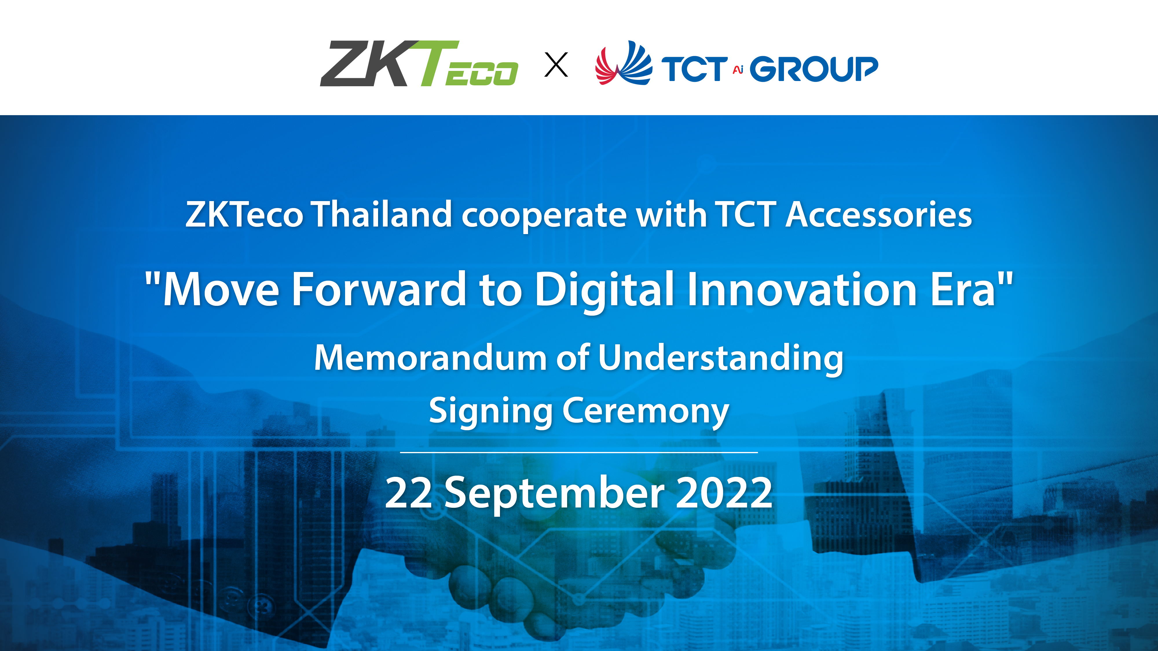 ZKTeco-launches-Minerva-IoT-and-Digitalized-Business-Global-Launch-and-Signs-Memorandum-of-Understanding-with-TCT-Group-in-Thailand