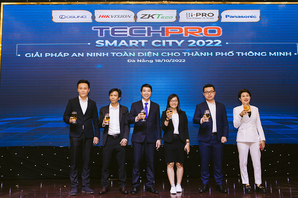 ZKTeco Vietnam Displays Technical Advancements in TECHPRO Smart City 2022 in Da Nang City