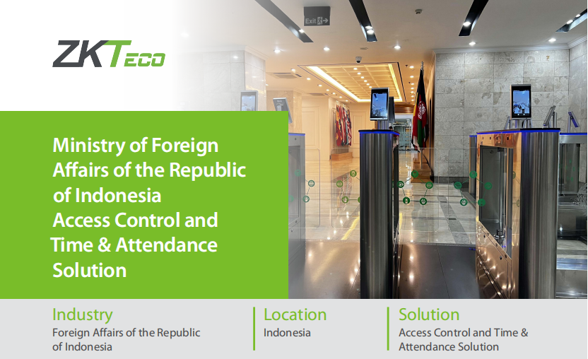 Ministry-of-Foreign-Affairs-of-the-Republic-of-Indonesia-Access-Control-and-Time-Attendance-Solution