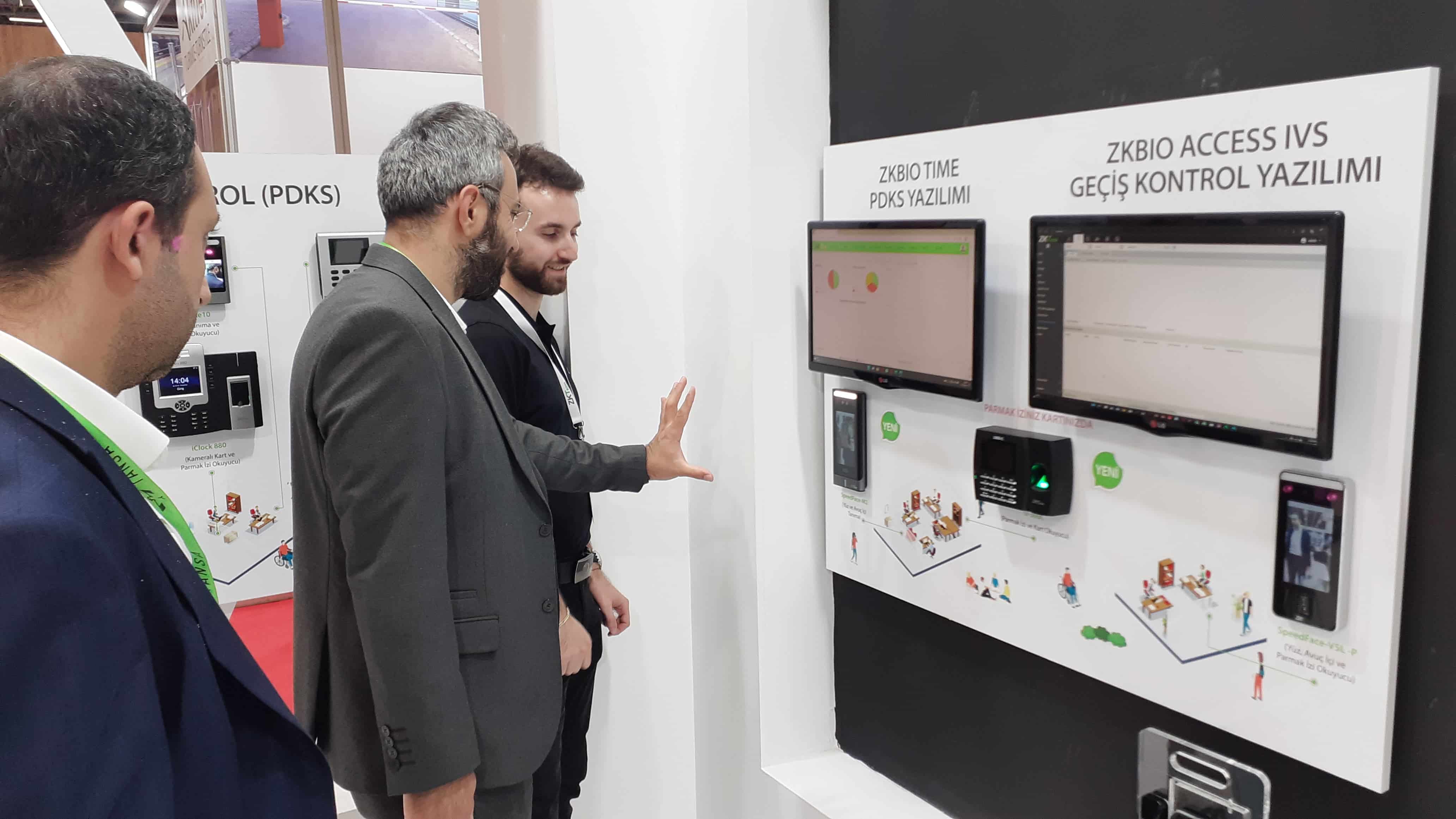 ZKTeco Turkey Showcases Pioneering Technologies in ISAF Security Exhibition 2022(5).jpg