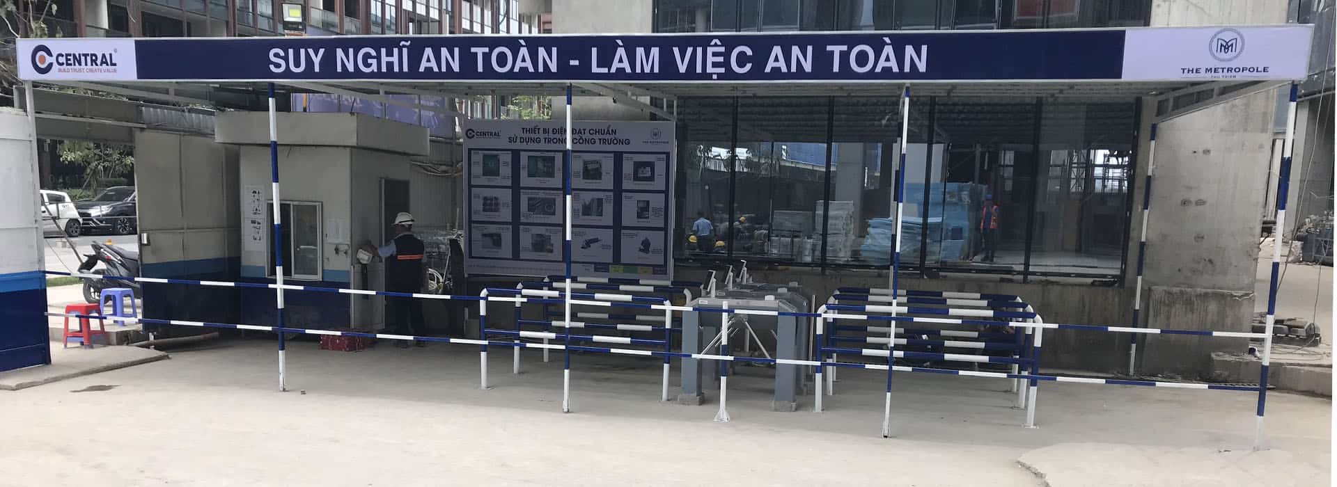 Projet de contrôle d’accès - Société par actions de la Construction centrale - HCMC