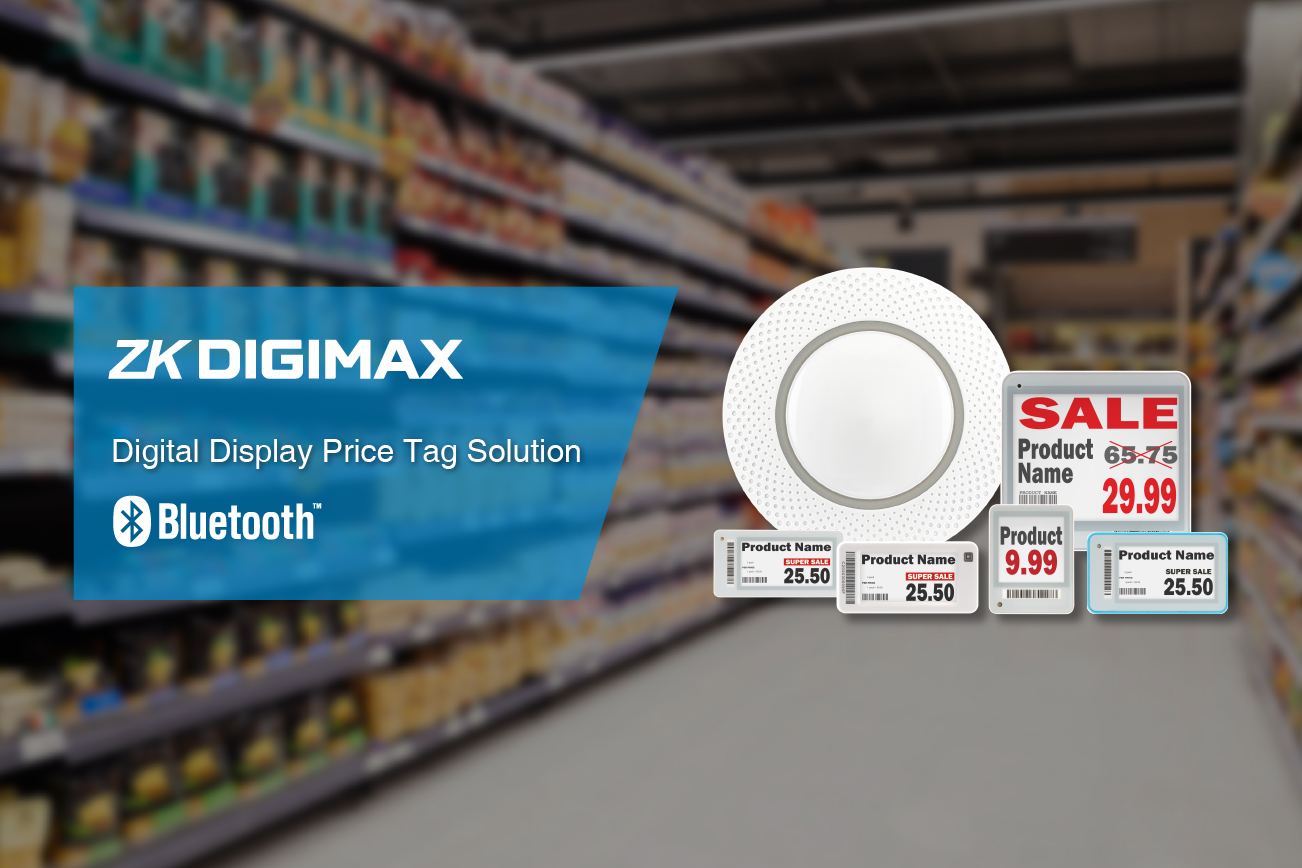ZKDIGIMAX Digital Display Price Tag Solution