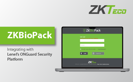 ZKTeco BioPack Advances Access Control Functions of Lenel’s OnGuard Access Control System