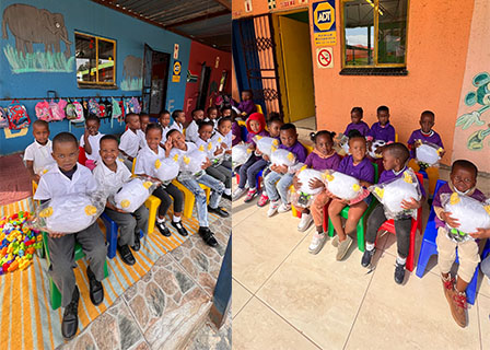 ZKTeco Empowers Tshiamo Pre-School with Generous Donations