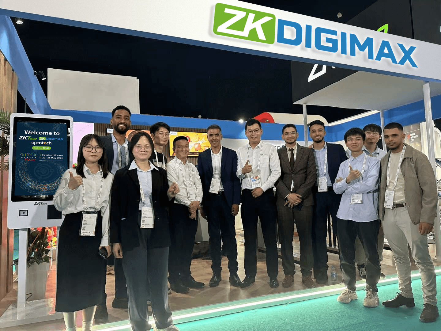 ZKDIGIMAX présente des solutions de vente au détail intelligentes transformatrices lors du prestigieux GITEX Afrique 2024