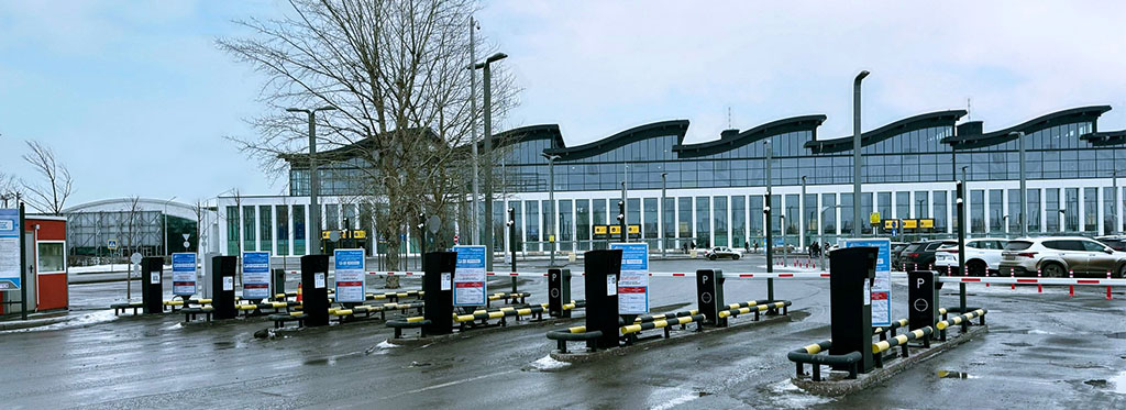 ZKTeco Car ID License Plate Recognition System for  Astana International Airport in Kazakhstan