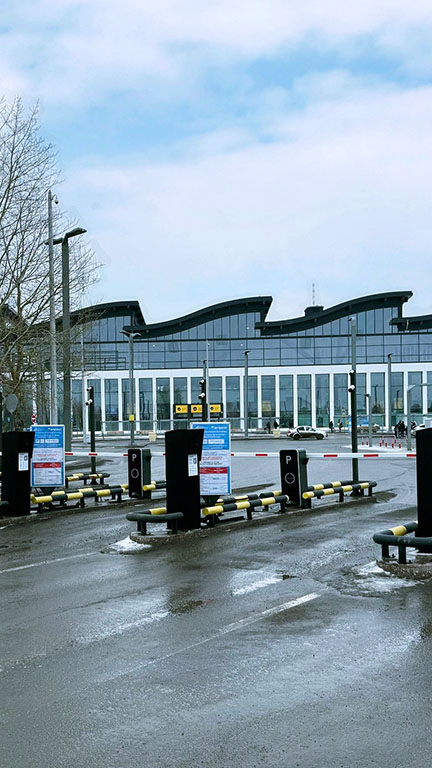 ZKTeco Car ID License Plate Recognition System for  Astana International Airport in Kazakhstan