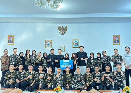 ZKTeco Indonesia Theme School Support for the Orphans(1)