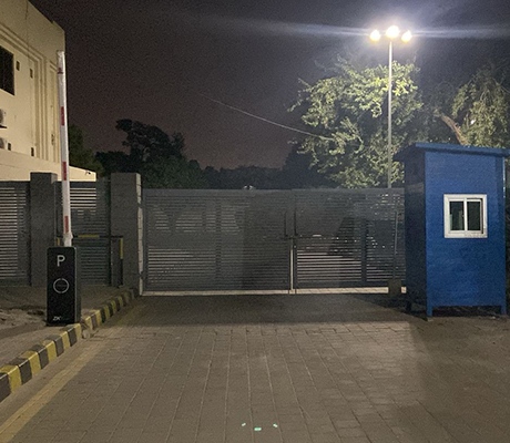 Système de contrôle d’entrée des véhicules à l’hôpital militaire, Rawalpindi, Pakistan