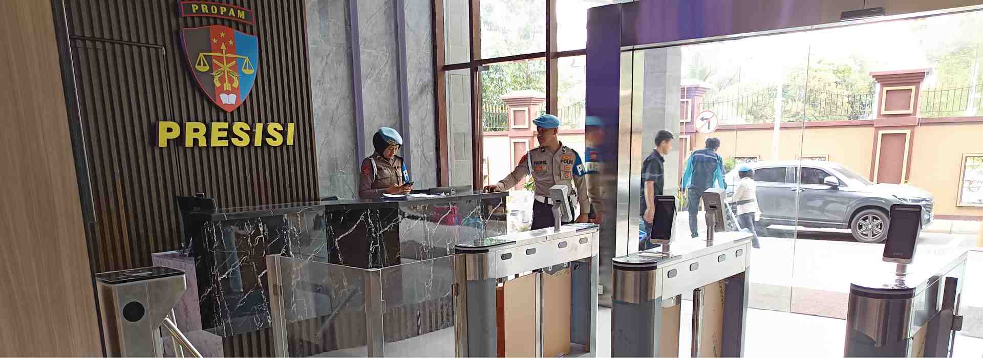 Entrance Control Solution of MABES POLRI in Indonesia