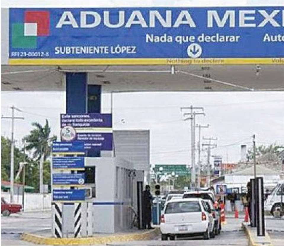 Contrôle d’accès des douanes de Mexico au Mexique