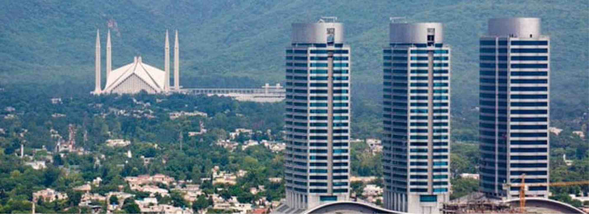 Solution de sécurité globale du centre commercial Centaurus au Pakistan