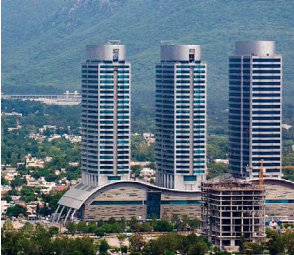 Solution de sécurité globale du centre commercial Centaurus au Pakistan
