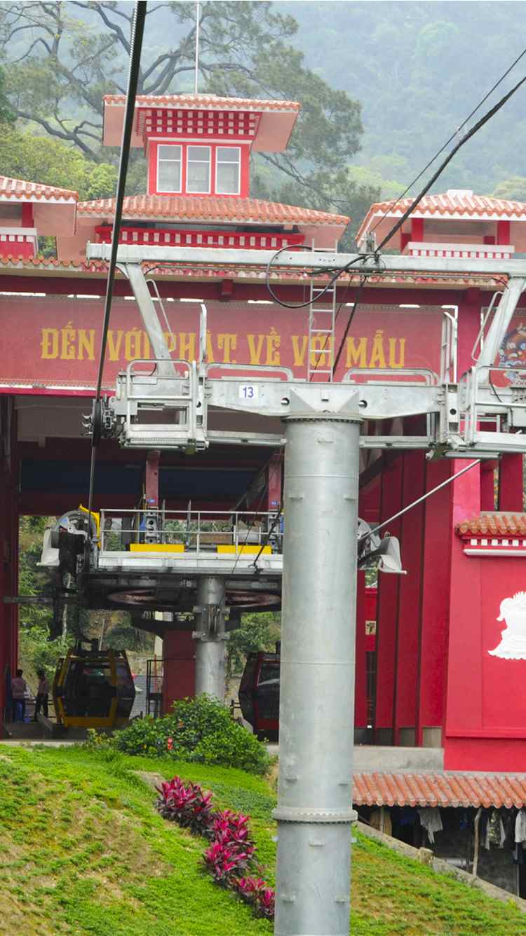 Solution de contrôle d’entrée de la zone pittoresque de Tay Thien au Viêt Nam
