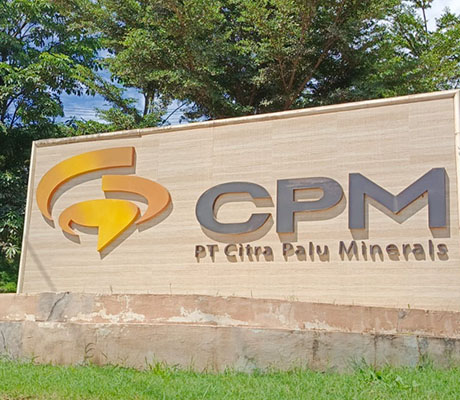 Contrôle d’accès pour le minerai PT Citra Palu en Indonésie