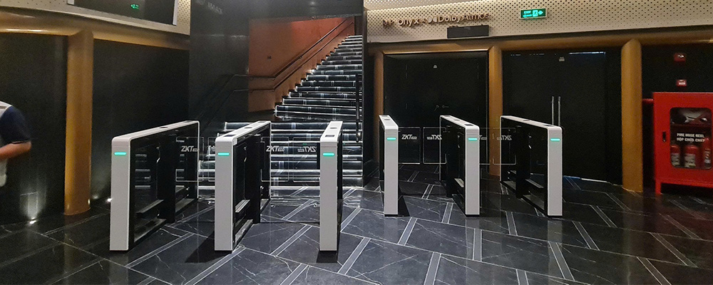 ZKTeco Entrance Control Solution with SBTL Series Swing Barrier Gates for the Galaxy Cinema in Vietnam-B.jpg