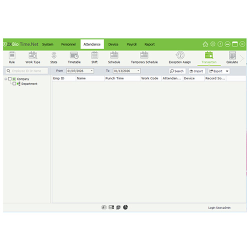 ZKBio Time.Net