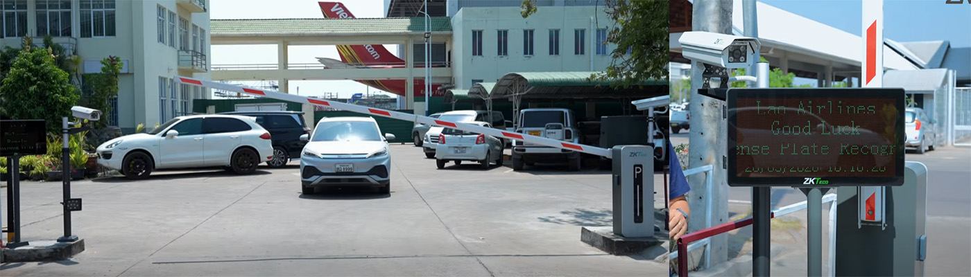 ZKTeco Parking Management for Lao Airline in Laos-04.jpg
