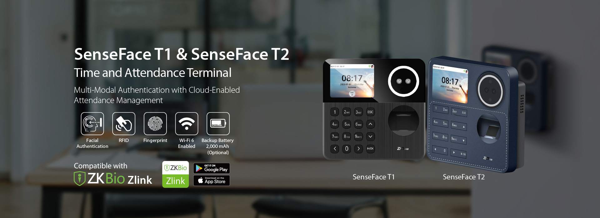 SenseFace T1 & SenseFace T2