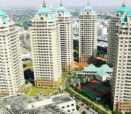 Access Control Solution of Paladian Park Apartment in Indonesia